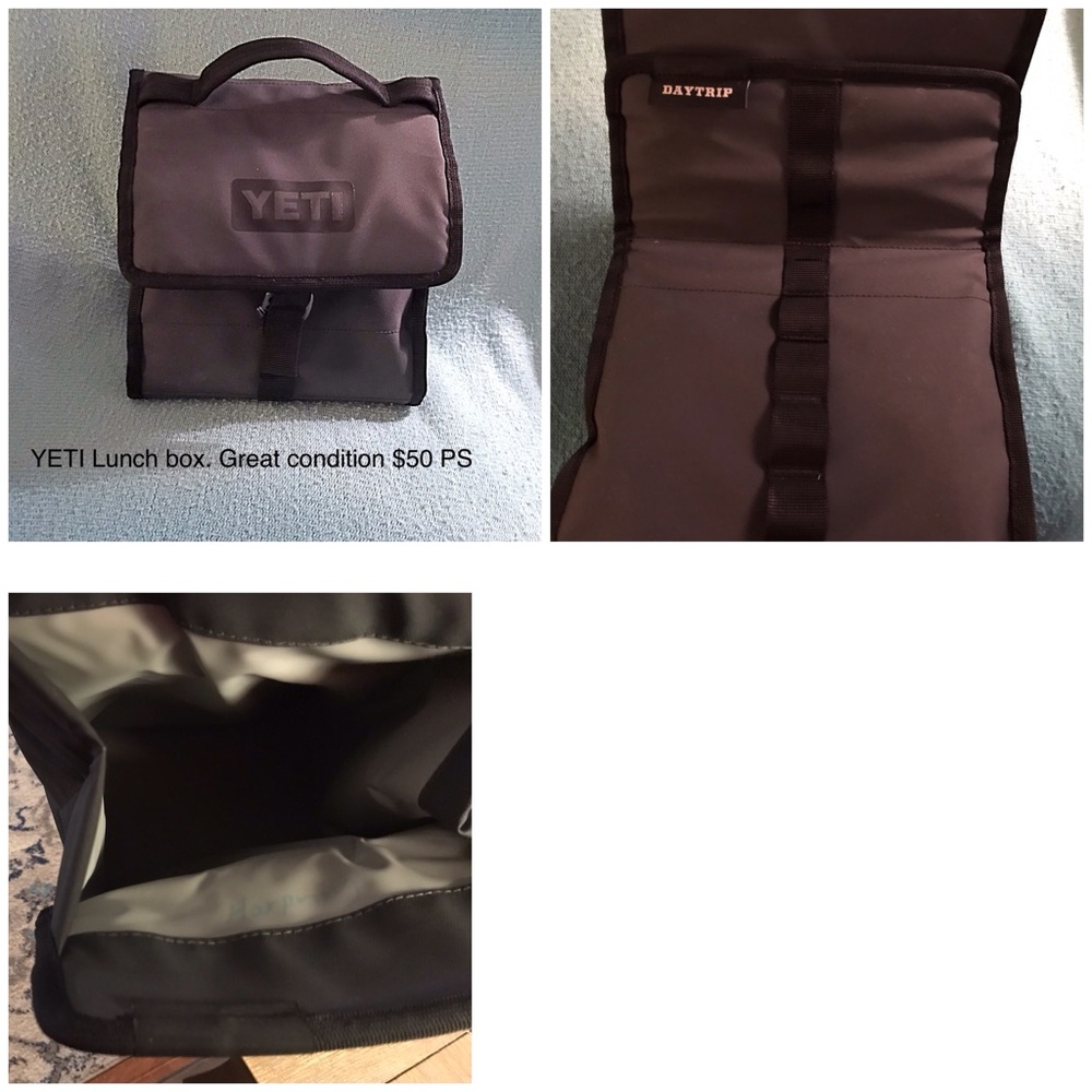 YETI Lunch box. Great condition. Use a few times.